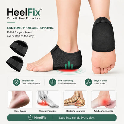 Heel Protector with Adjustable Velcro Strap